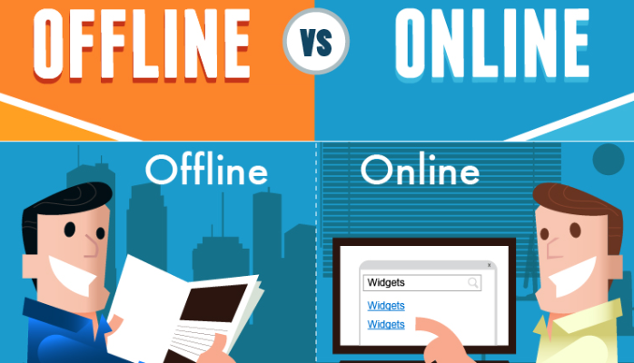 Online marketing is very different